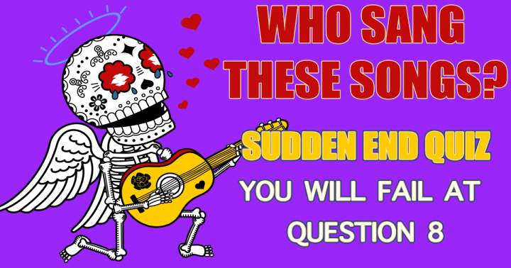 Who Sang Sudden End Quiz