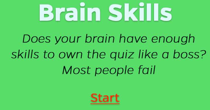 Brain skills, do you have them?