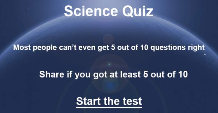 Science Quiz