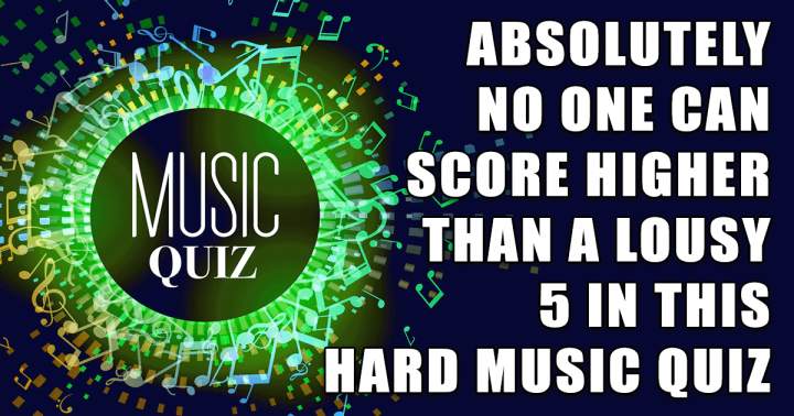 HARD Music Quiz
