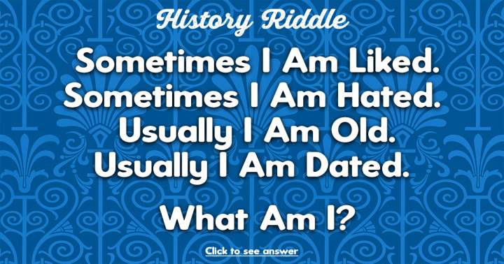 Solve this riddle and play History Quiz