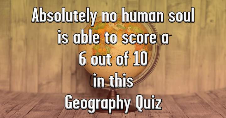 Challenging Geography Quiz