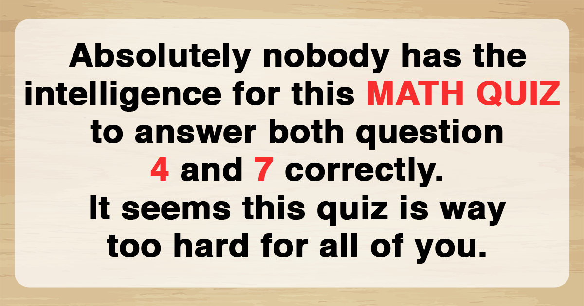 test-your-math-knowledge